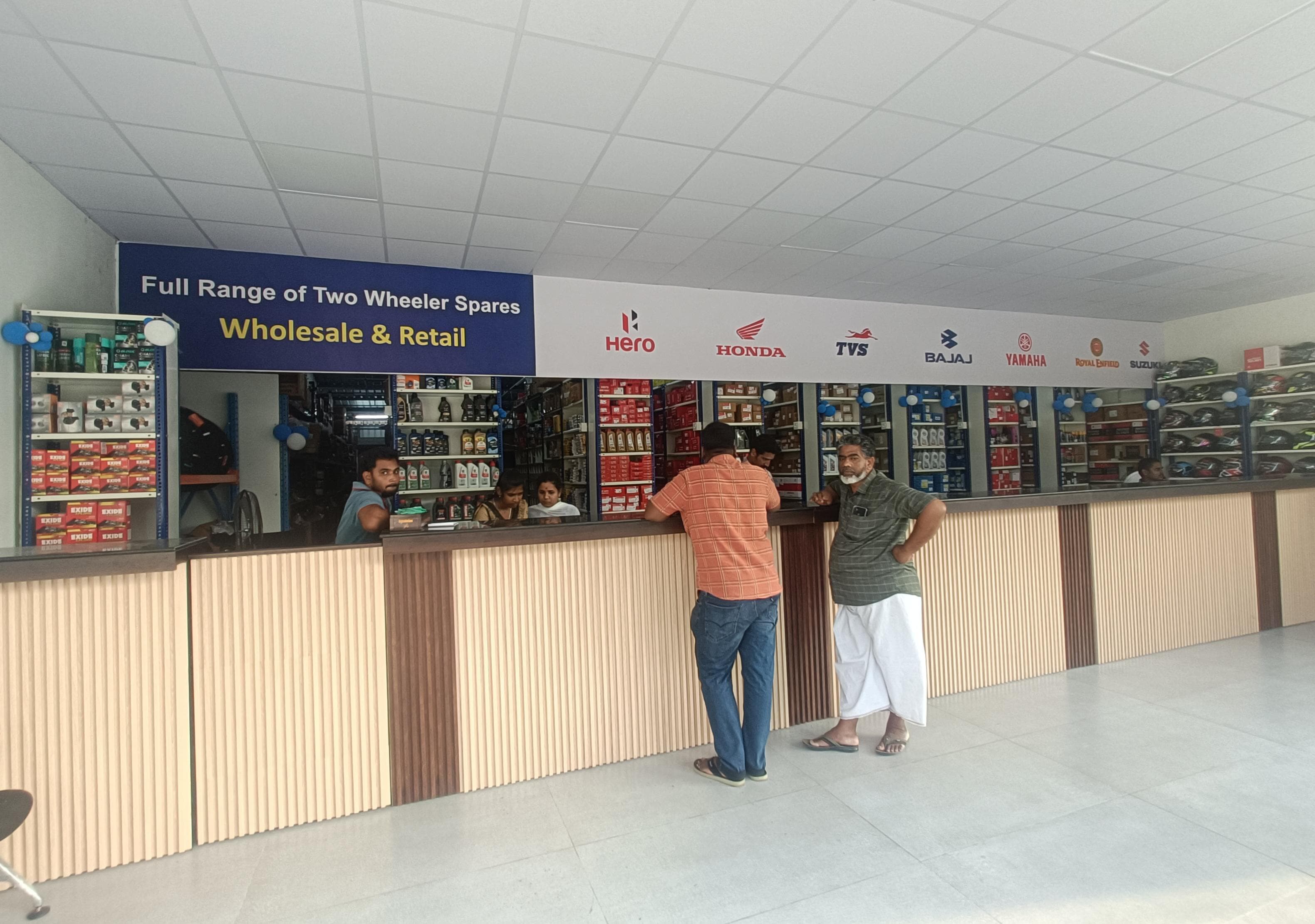 Two wheeler spare parts shop Sri Kumaran Spares
